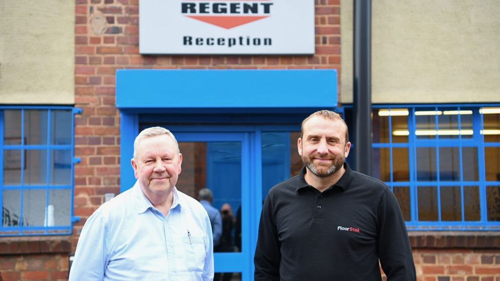 Stuart Whitehouse MD and Alan Shaw of Regent Engineering bostin business