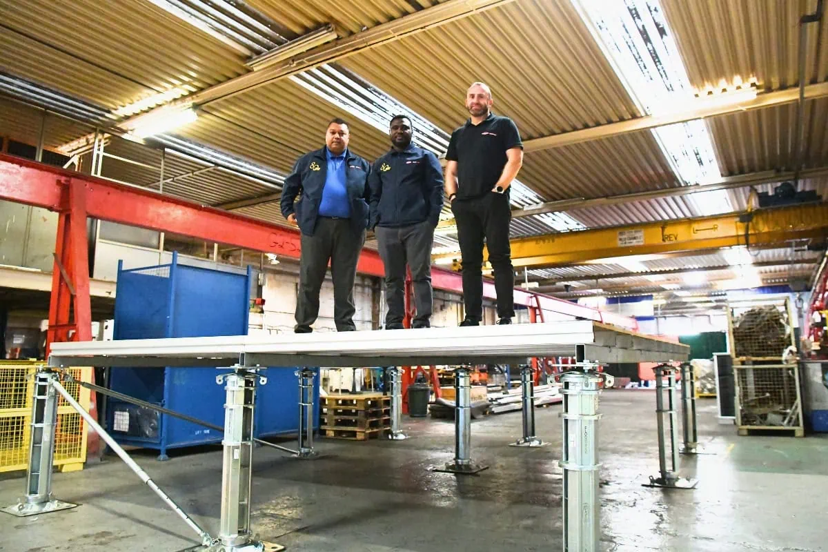 FloorStak and Regent Engineering exhibit at Showman Show